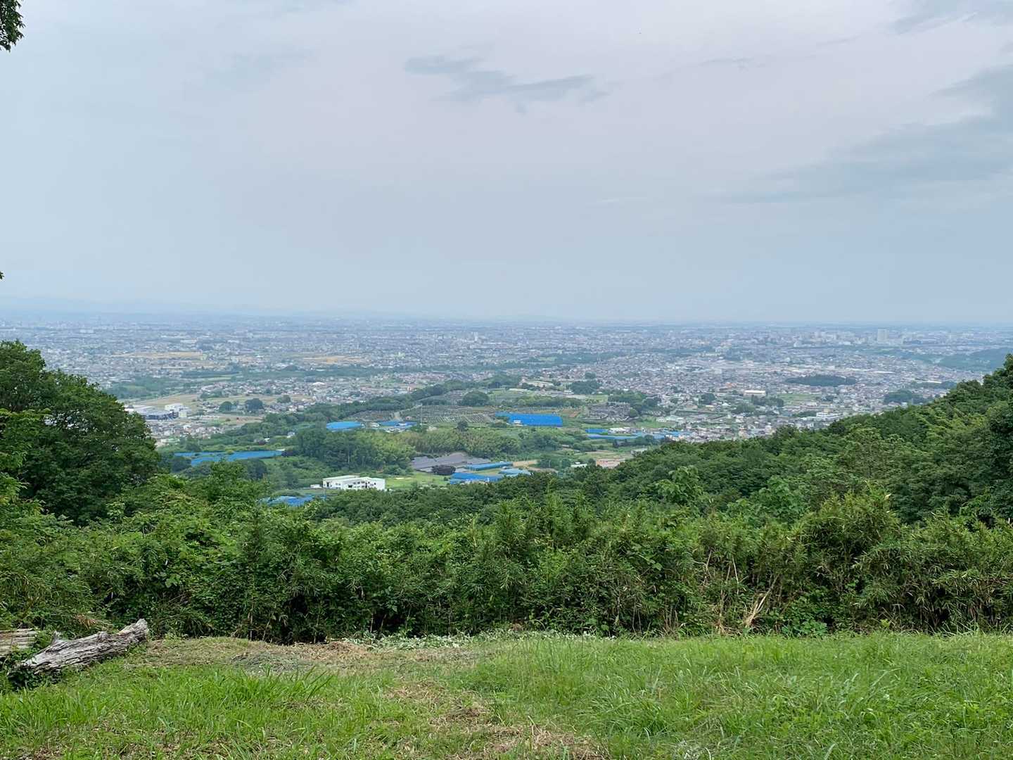 雲は多いですが、良い眺め