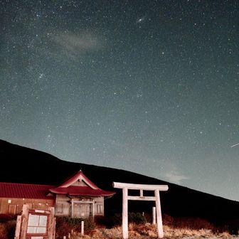 カメラで初めて星空撮影の練習！ちょうど新月でした🌑✨