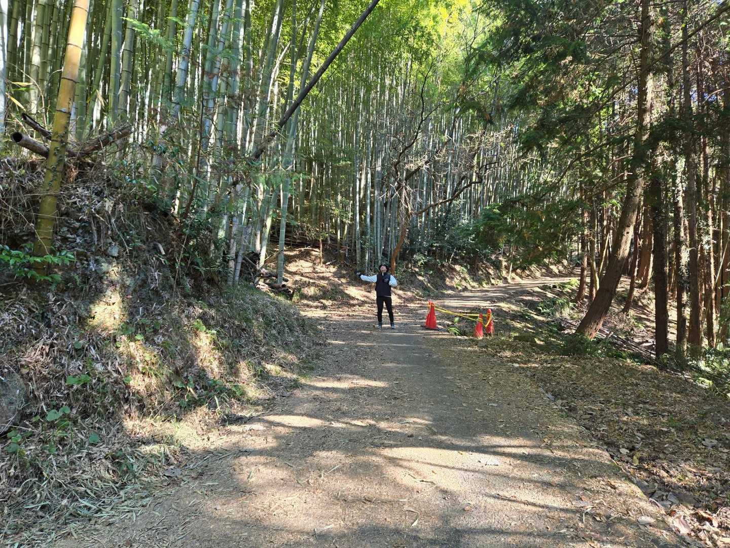 熊野神社-村積山 縦走コースの写真