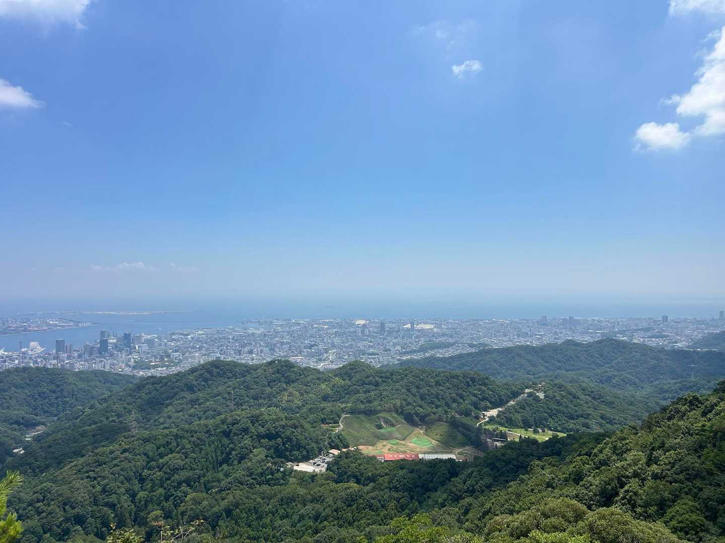 鵯越駅-石井ダム登山口-菊水山-鈴蘭台駅 縦走コースの写真