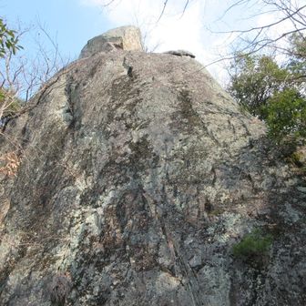 男明神の下から