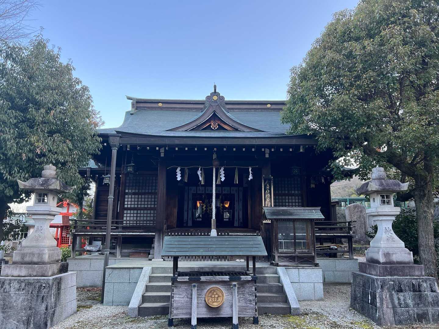 下山後は金刀比羅神社へ初詣