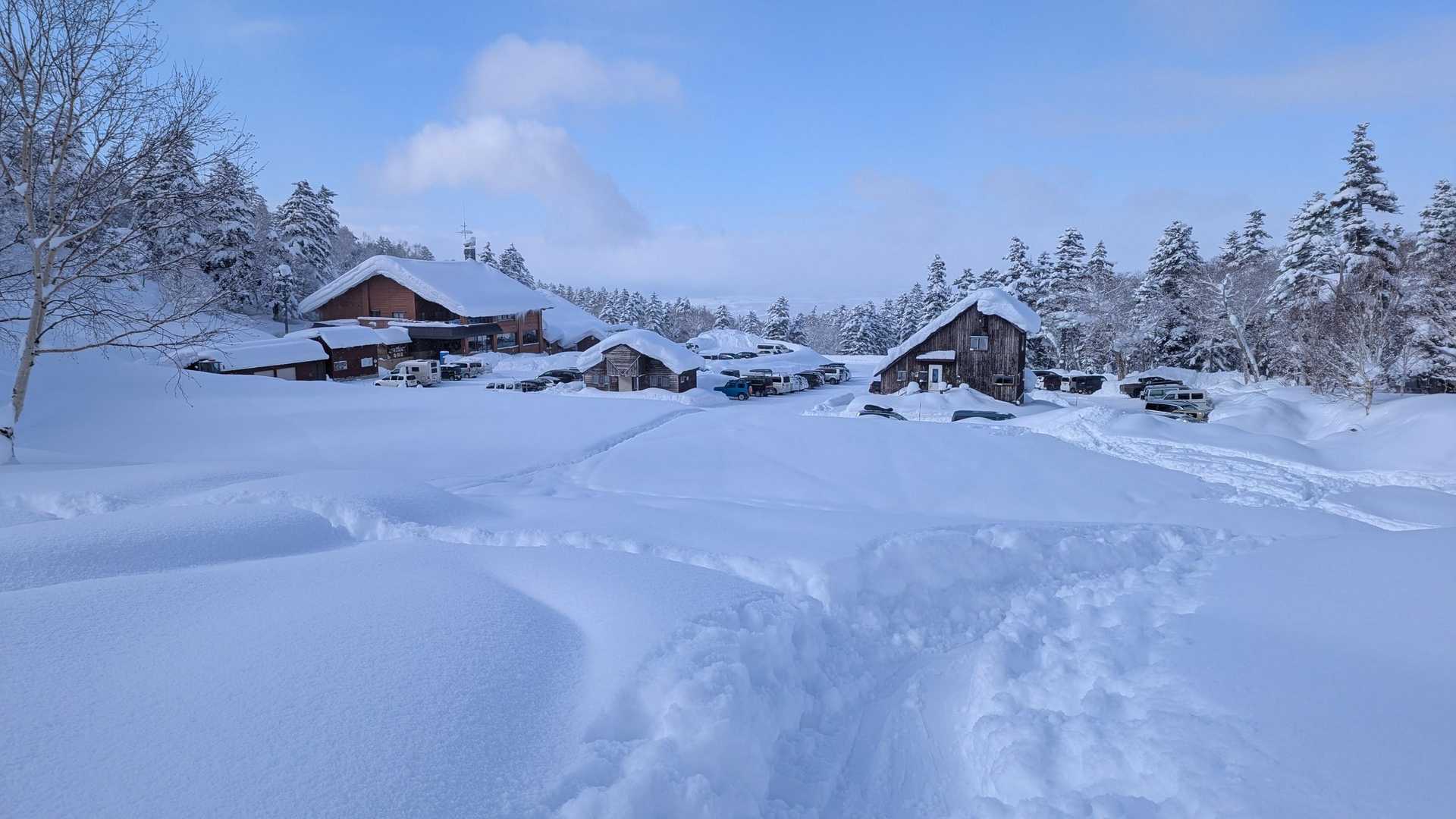 登山口に到着。一安心。