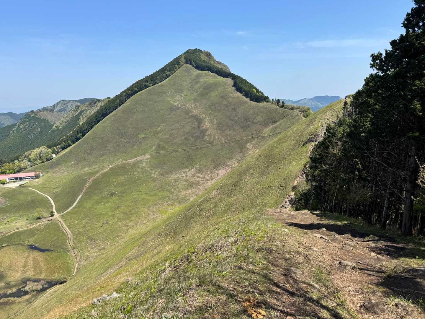 後古光山-古光山-亀山-亀山峠 周回コースの写真