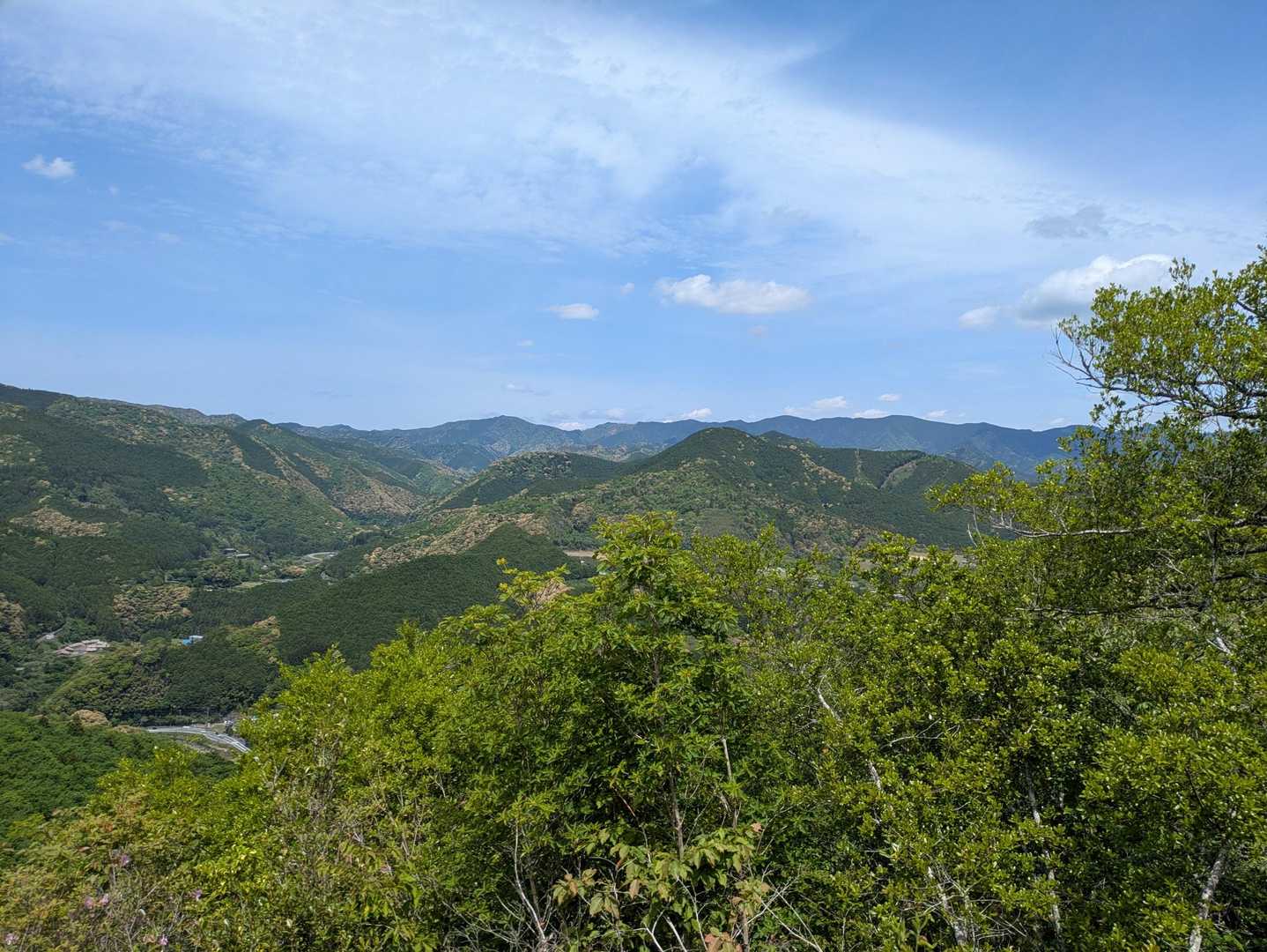 滝尻王子-不寝王子-剣ノ山-高原熊野神社 往復コースの写真