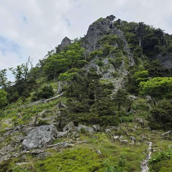 なかなかの岩峰