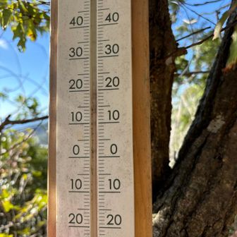 横尾山頂21℃