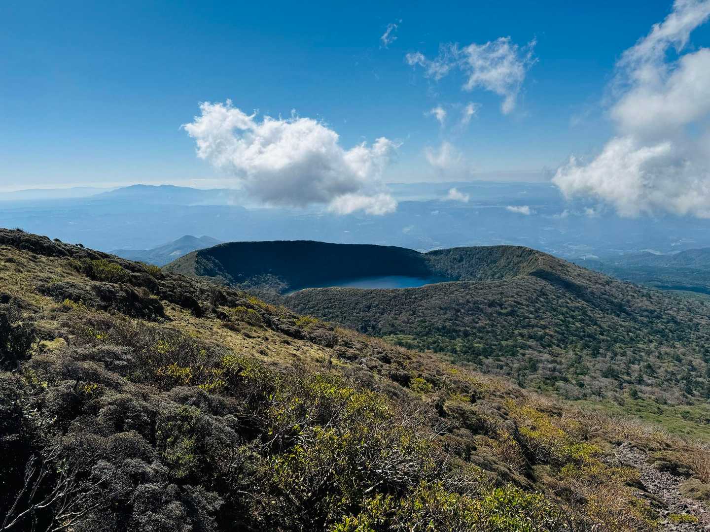 韓国岳登山口-韓国岳-つつじヶ丘登山口 周回コースの写真