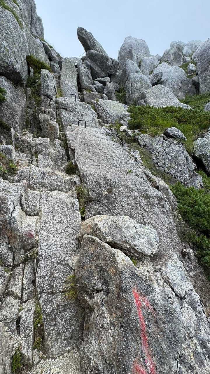 中央アルプス縦走（木曽駒ヶ岳〜空木岳） の写真 54