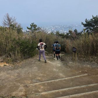 ここから長い下り