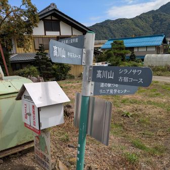 ここの分岐点に戻ってきました。
