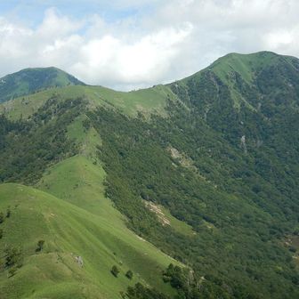 次郎笈と剣山
