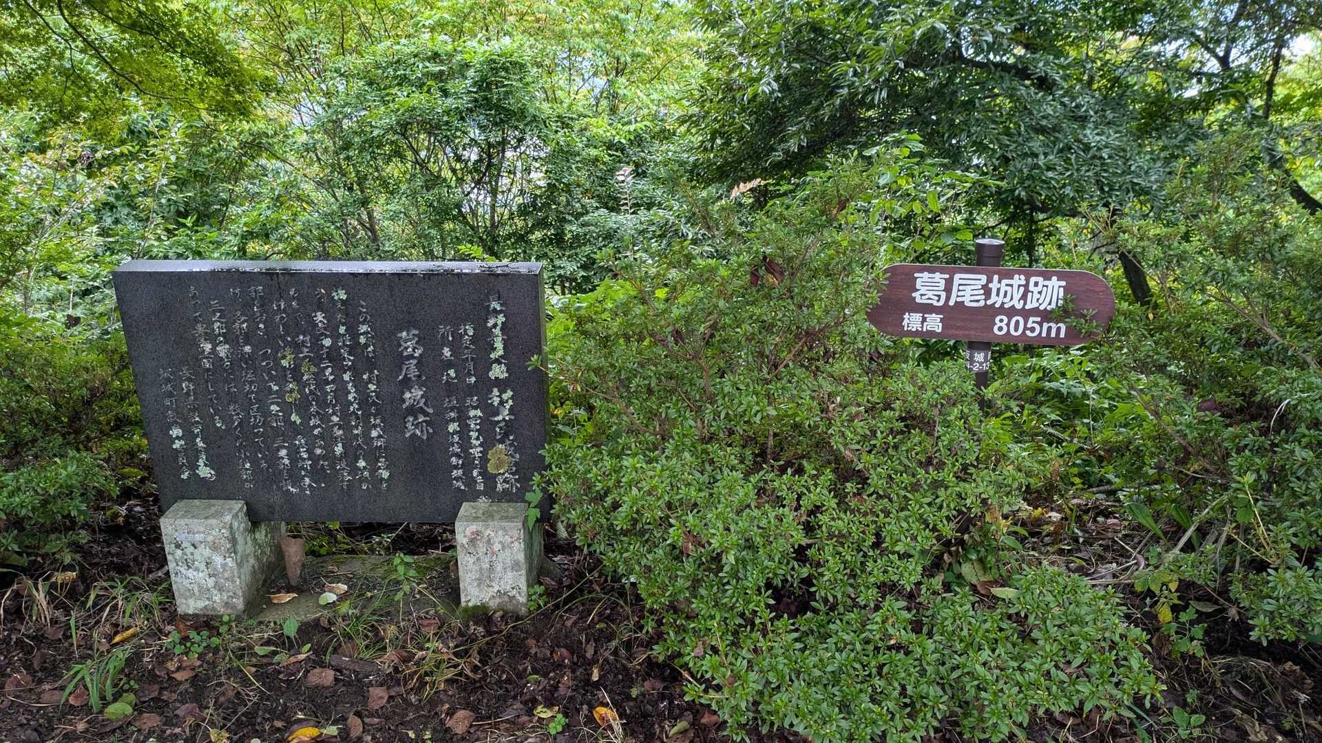 葛尾山 往復コースの写真