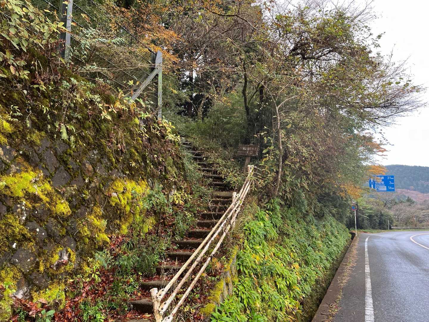 外に出たら青空も見えていたので続行することに。