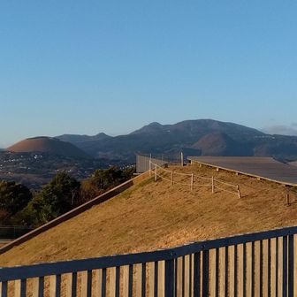 天城山と大室山
大室山は歩いて登れないのでパスします