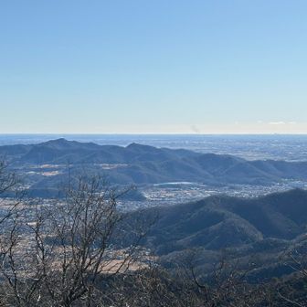 佐野の大小山あたり。このお山も楽しいんです💖
