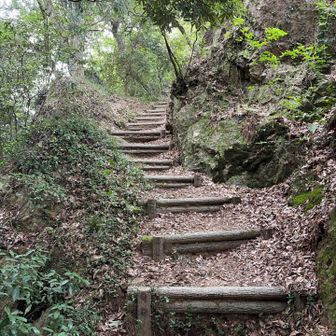 階段登っていくと…