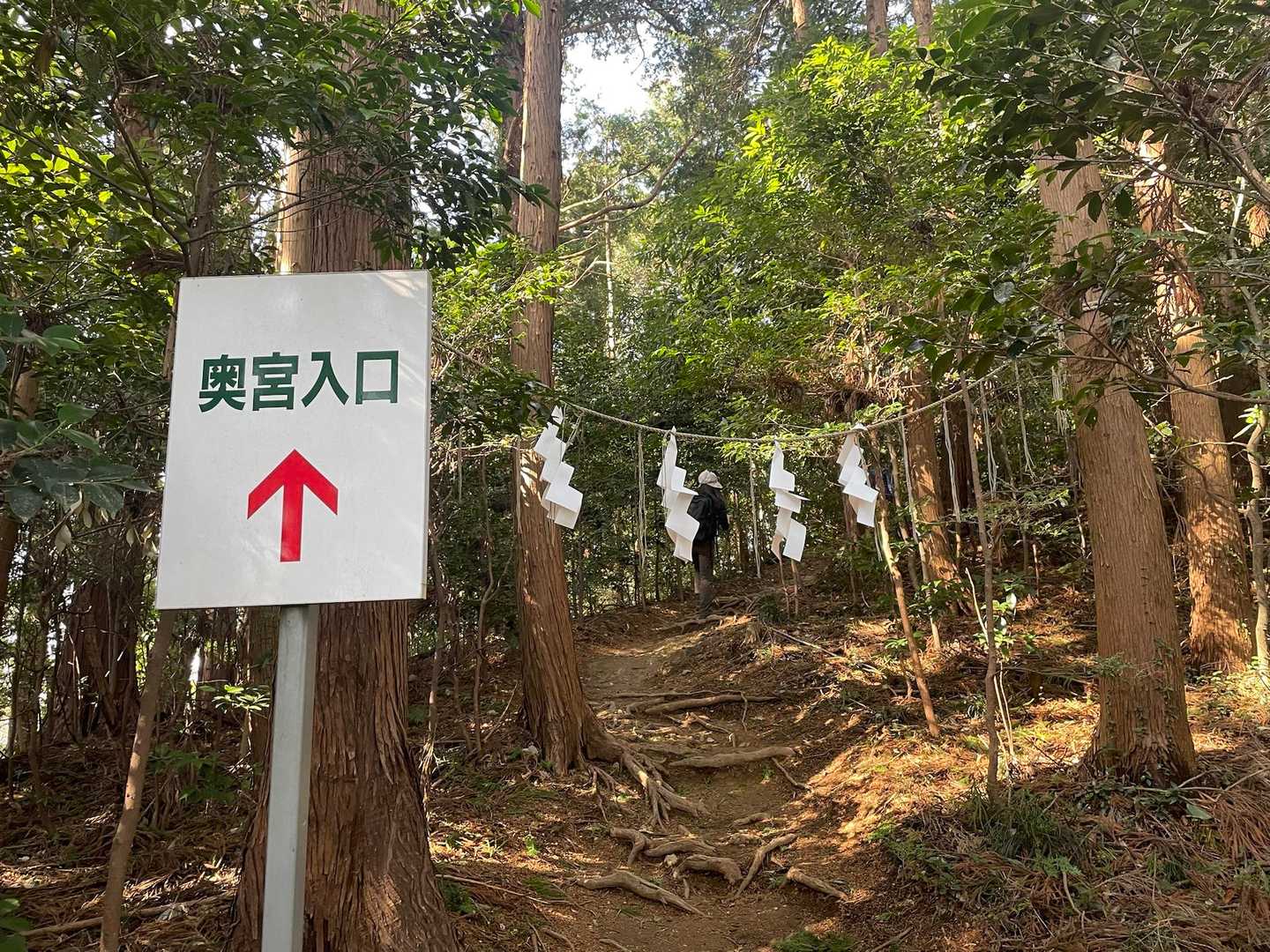 太平山表参道入口-太平山-ぐみの木峠-大中寺 周回コースの写真