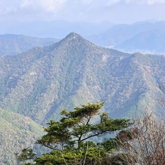 七種薬師峯から七種槍の展望