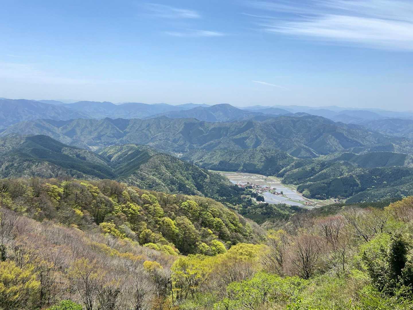 だんだんと景色が開けてきた