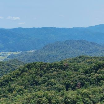 ⤴️   黒石山(440m)、⛰高黒山(480m)山塊