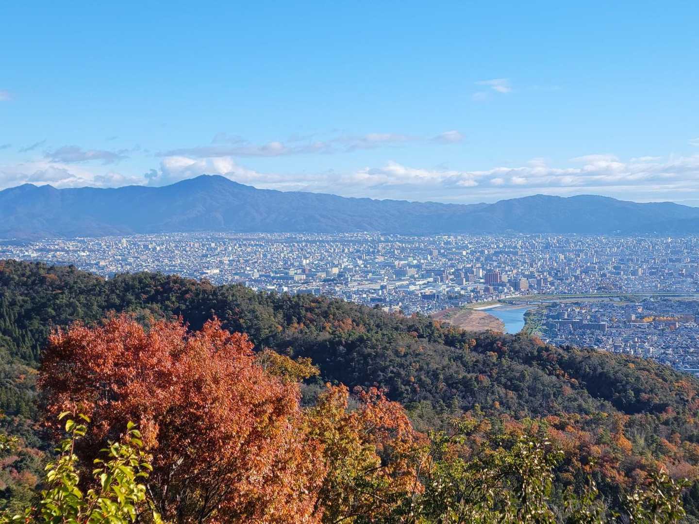 阪急嵐山駅-ハイキングコース入口-松尾山-嵐山-烏ヶ岳-新 縦走コースの写真