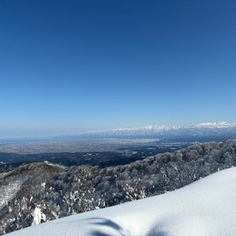富山平野一望！！