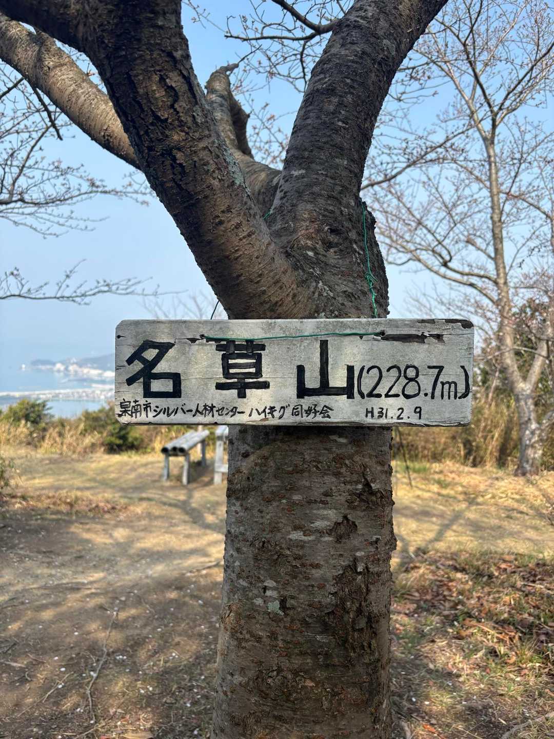 はさみ池登山口-名草山 往復コースの写真