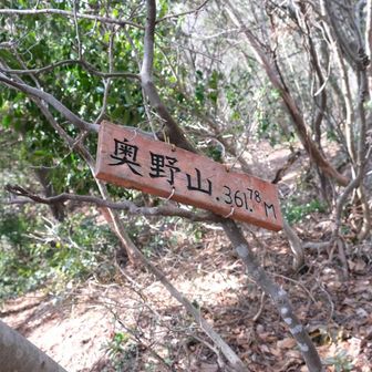 下に見つけて奥野山🤣