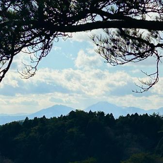 阿蘇に根子も見えます