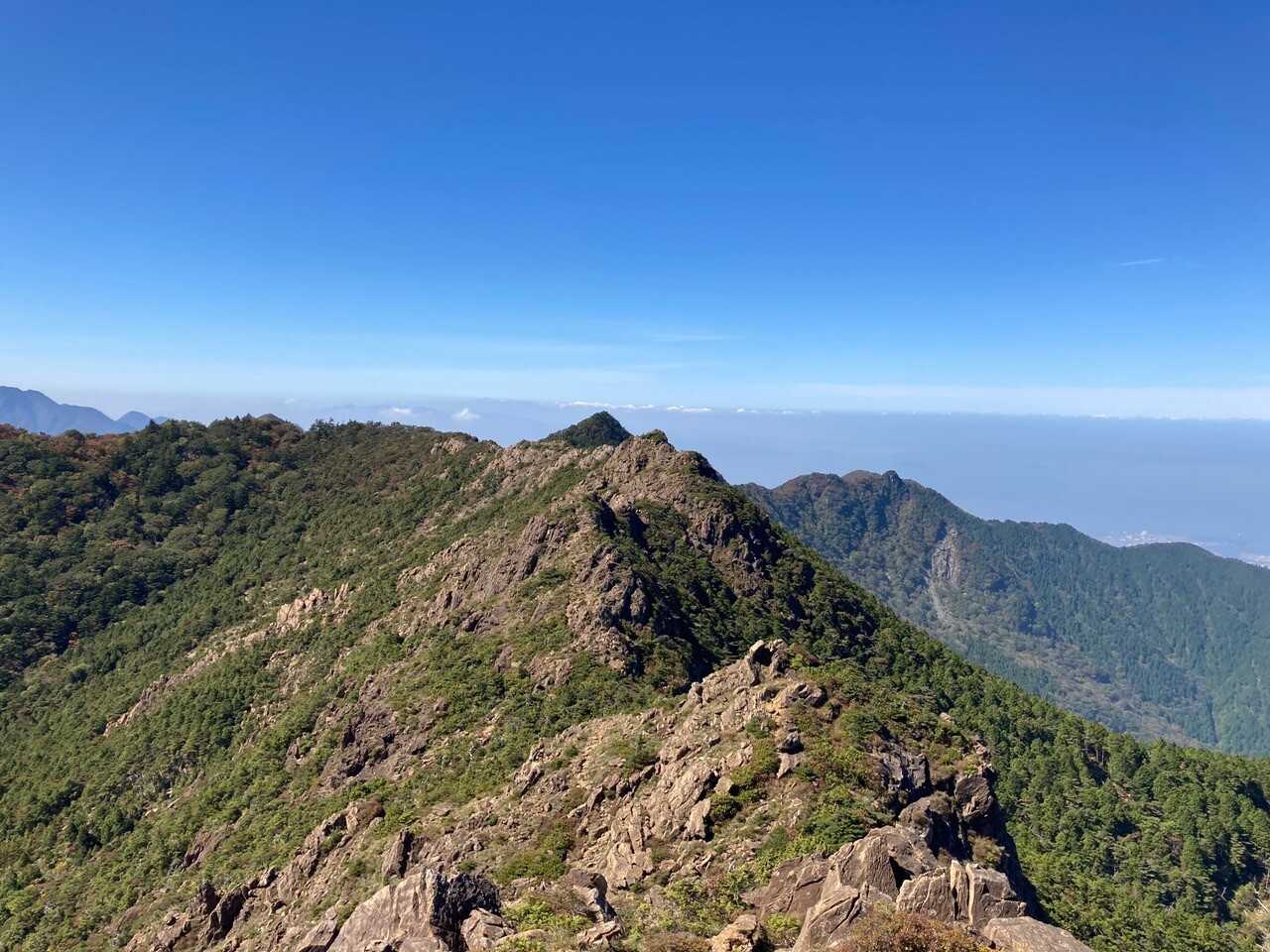西赤石山の写真