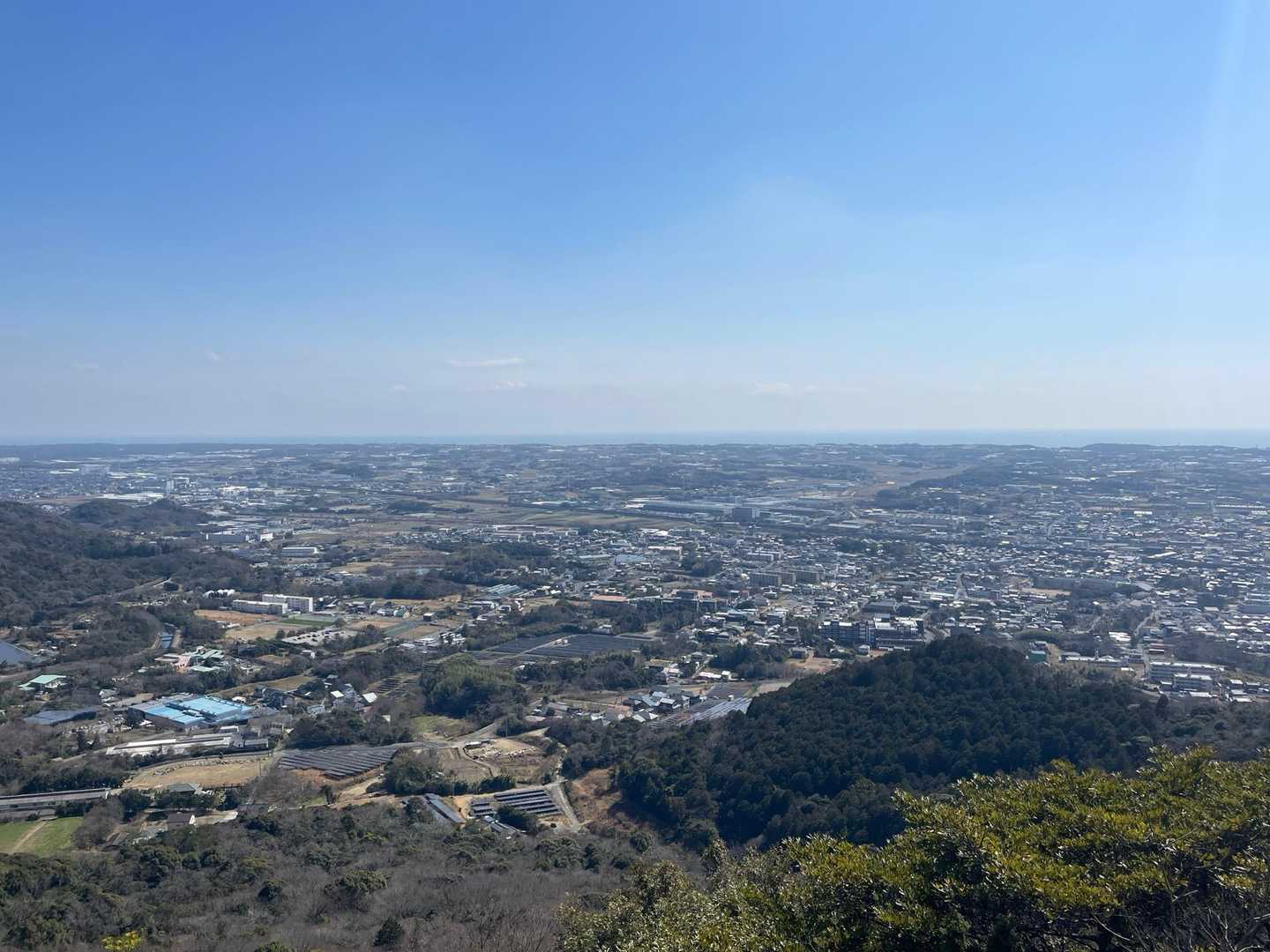 太平洋側
風も弱く暖かい