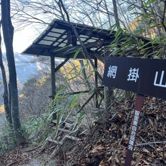 山頂からは激しく坂を下ります