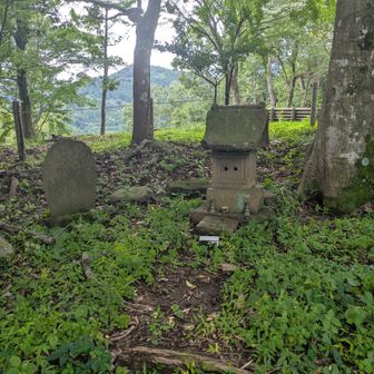 小さな石祠は秋葉神社 