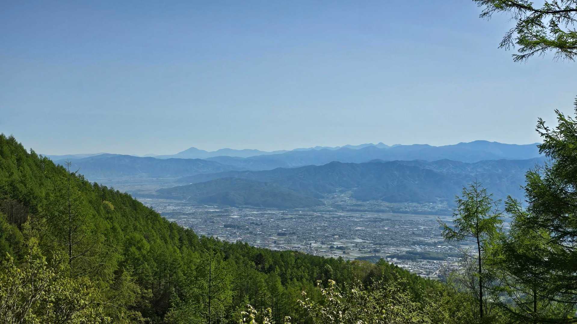 八ヶ岳連峰 南アルプスが