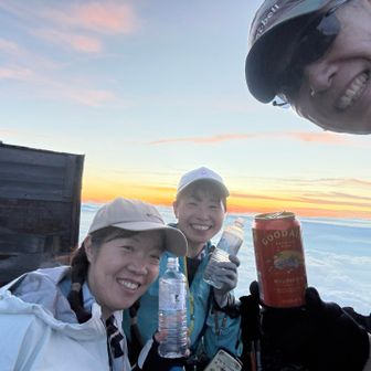 このためにビール担いで来ました♪