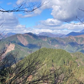 奥の白いのは日光白根山っぽい笑
