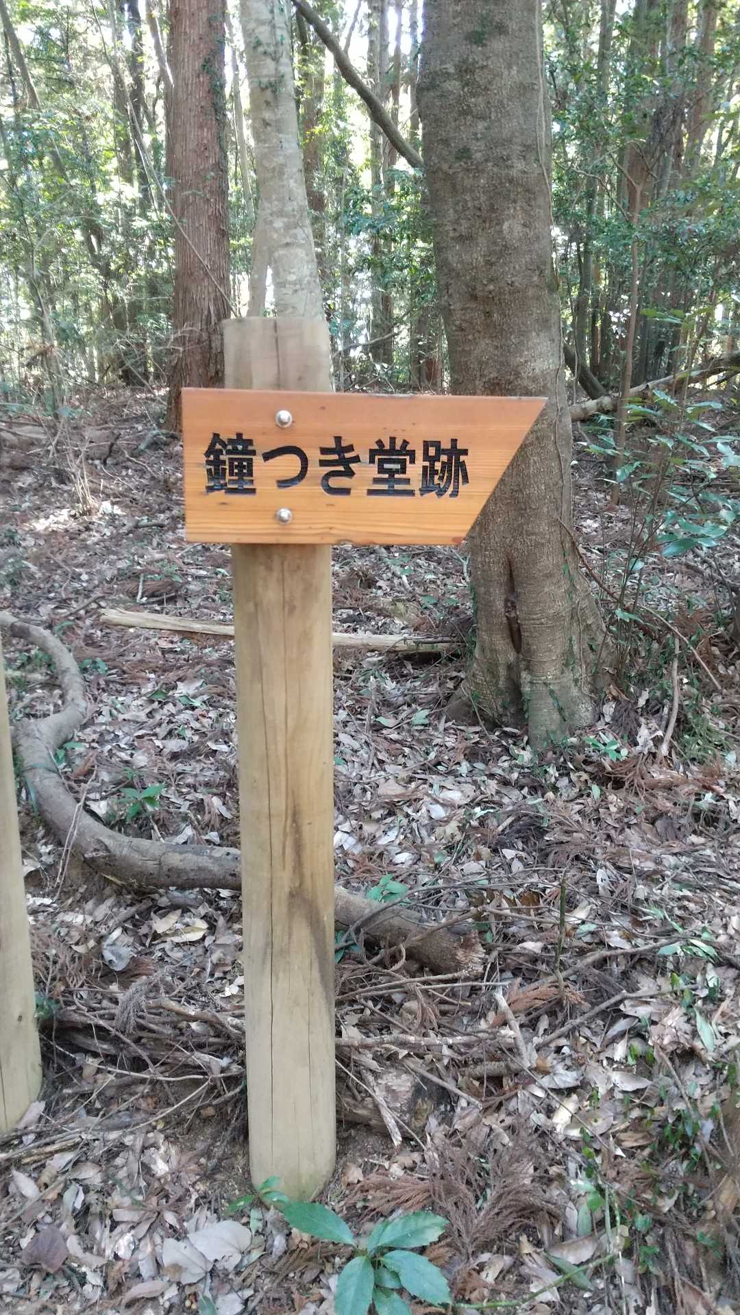 道の駅　かつら-東登山口-御前山-西登山口 周回コースの写真