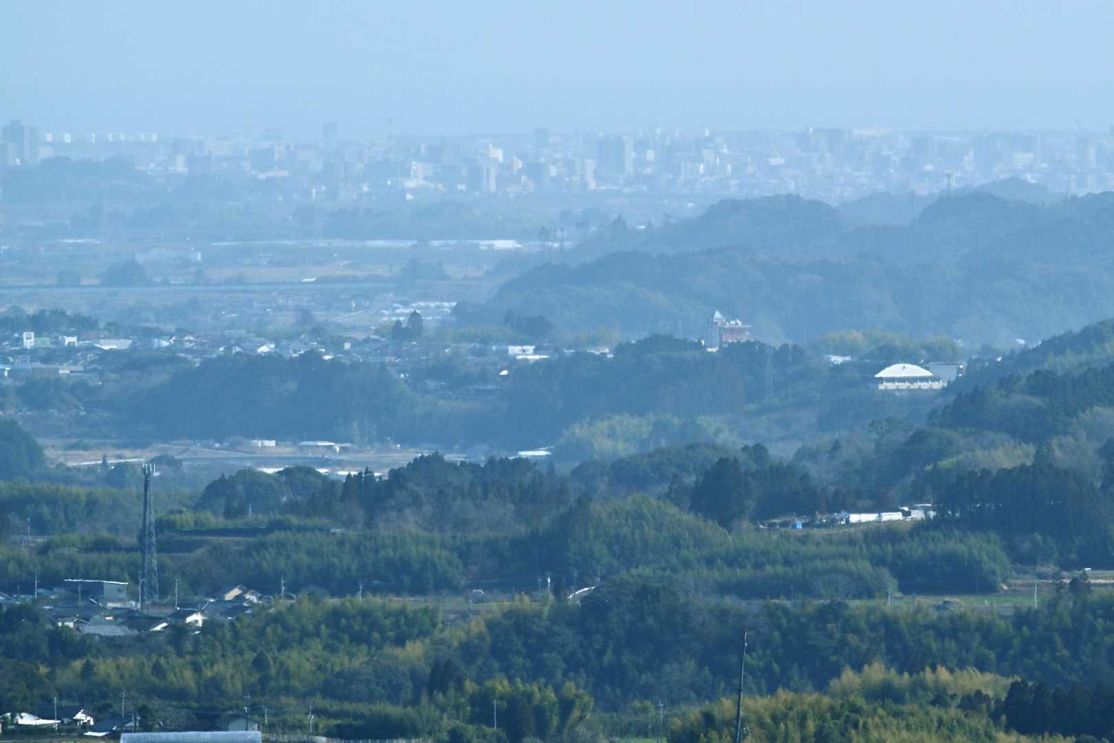 ふわっとした宮崎市街