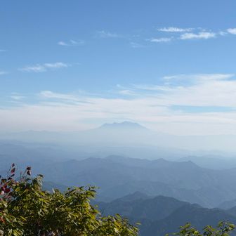 御嶽山の存在感☝️いつ見てもかっこいいな🤩