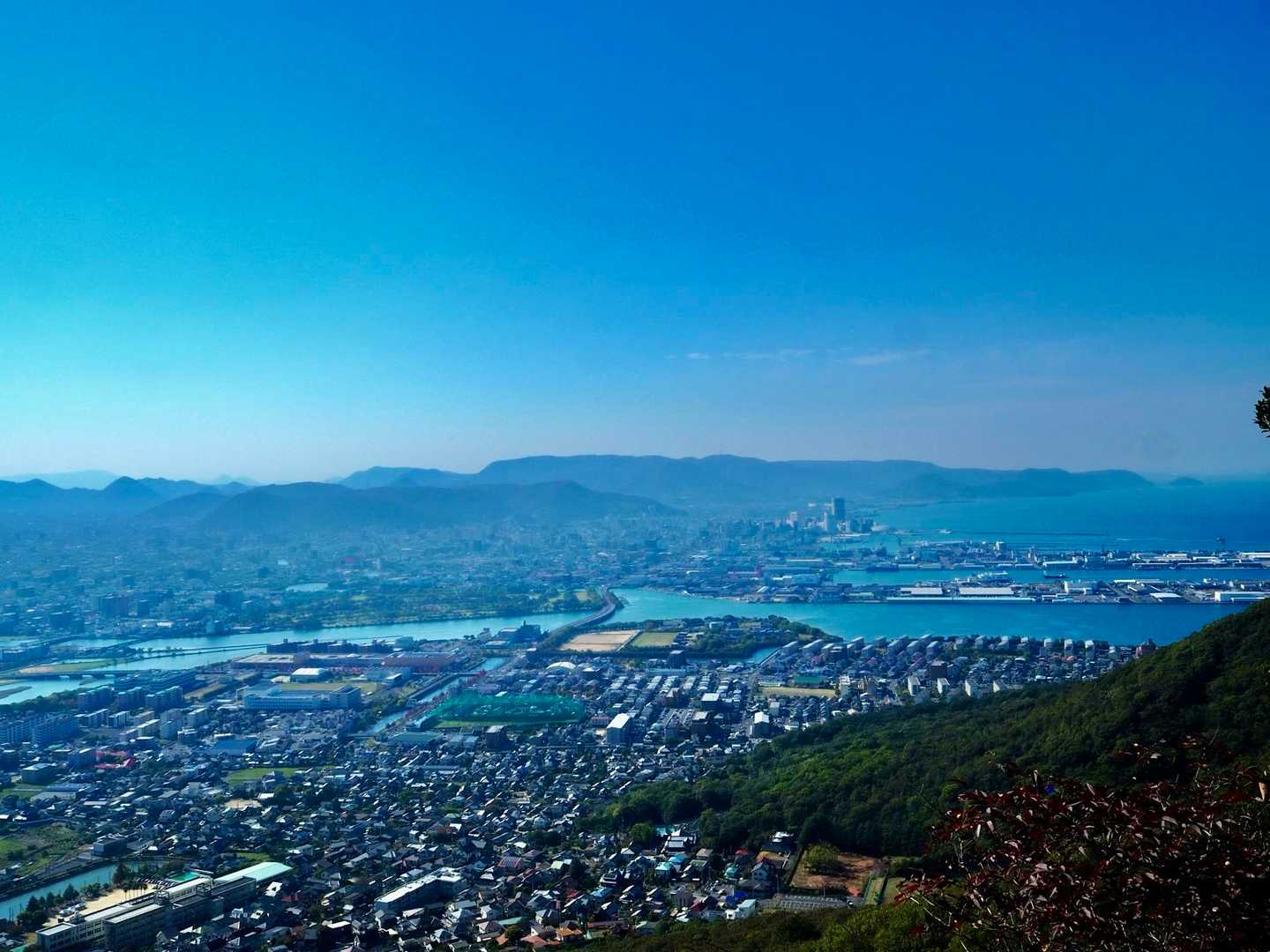 展望台があちこちにあって絶景！