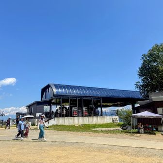 ゆっくりして、下界に戻ってBBQの食材調達に向かいます🍖
いつか、白馬岳に登ってやります！