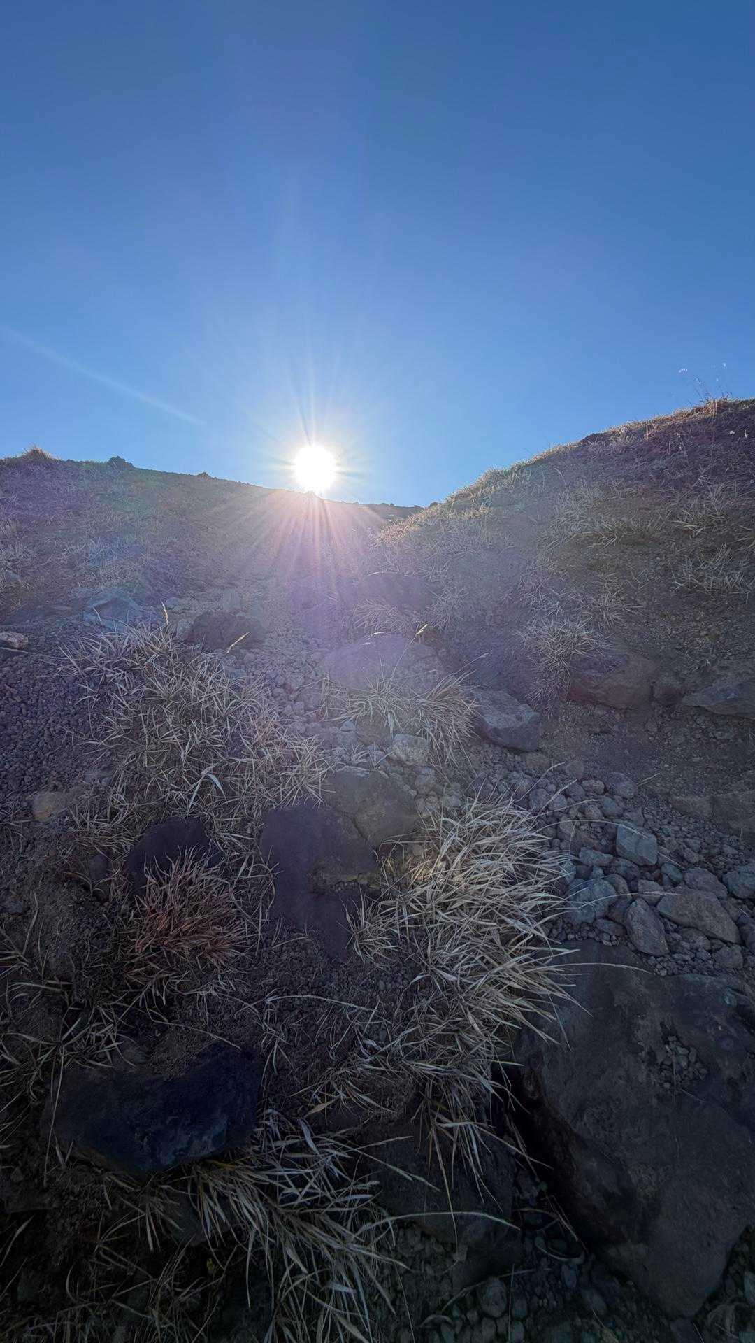 仙酔峡登山口-高岳-中岳-砂千里登山口 周回コースの写真