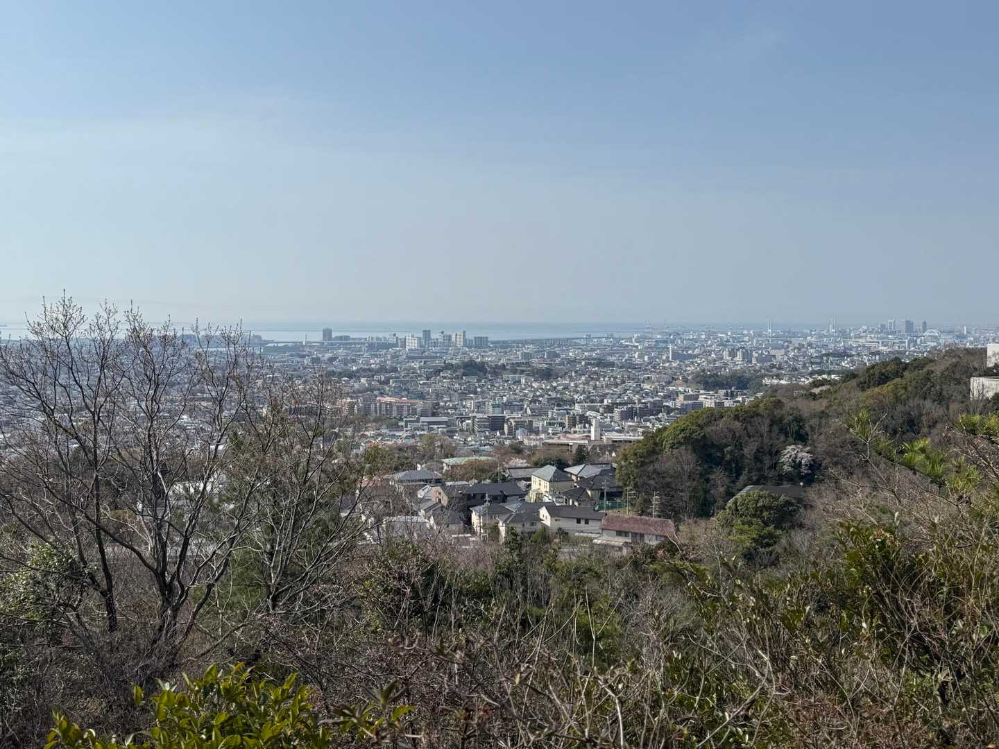 阪急神戸線　夙川駅-北山公園ハイキングコース入口-甲山-甲 縦走コースの写真