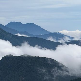 四国の大ボス
石鎚山✨