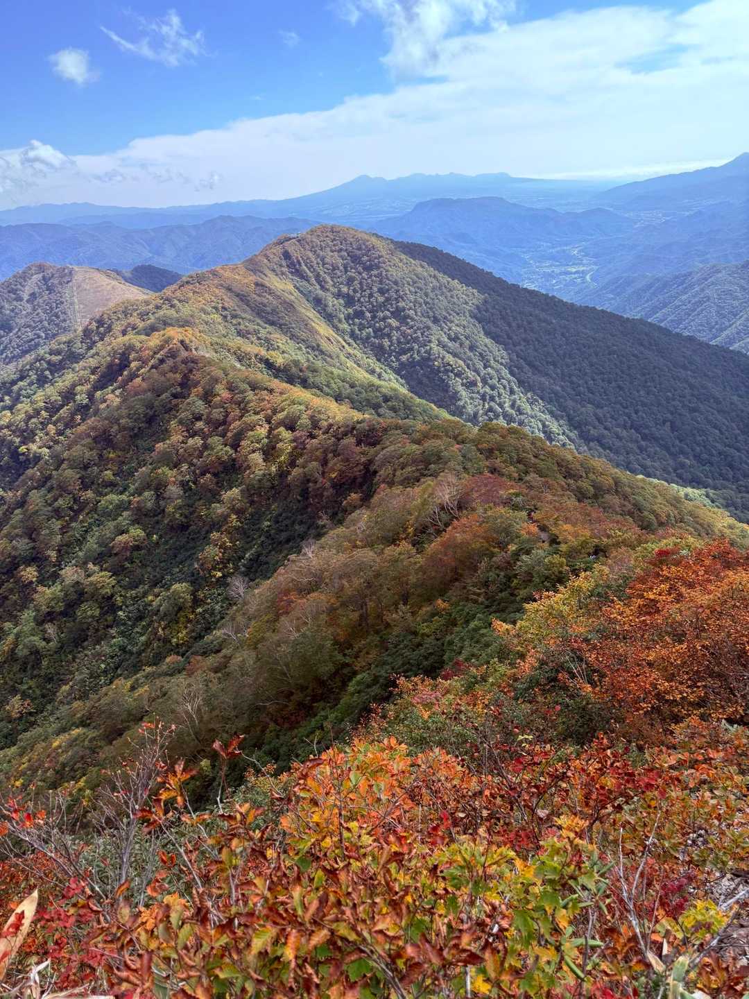 登山入口-熊穴沢ノ頭-天狗の留まり場 往復コースの写真