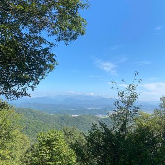 白山展望台からの景色🥰