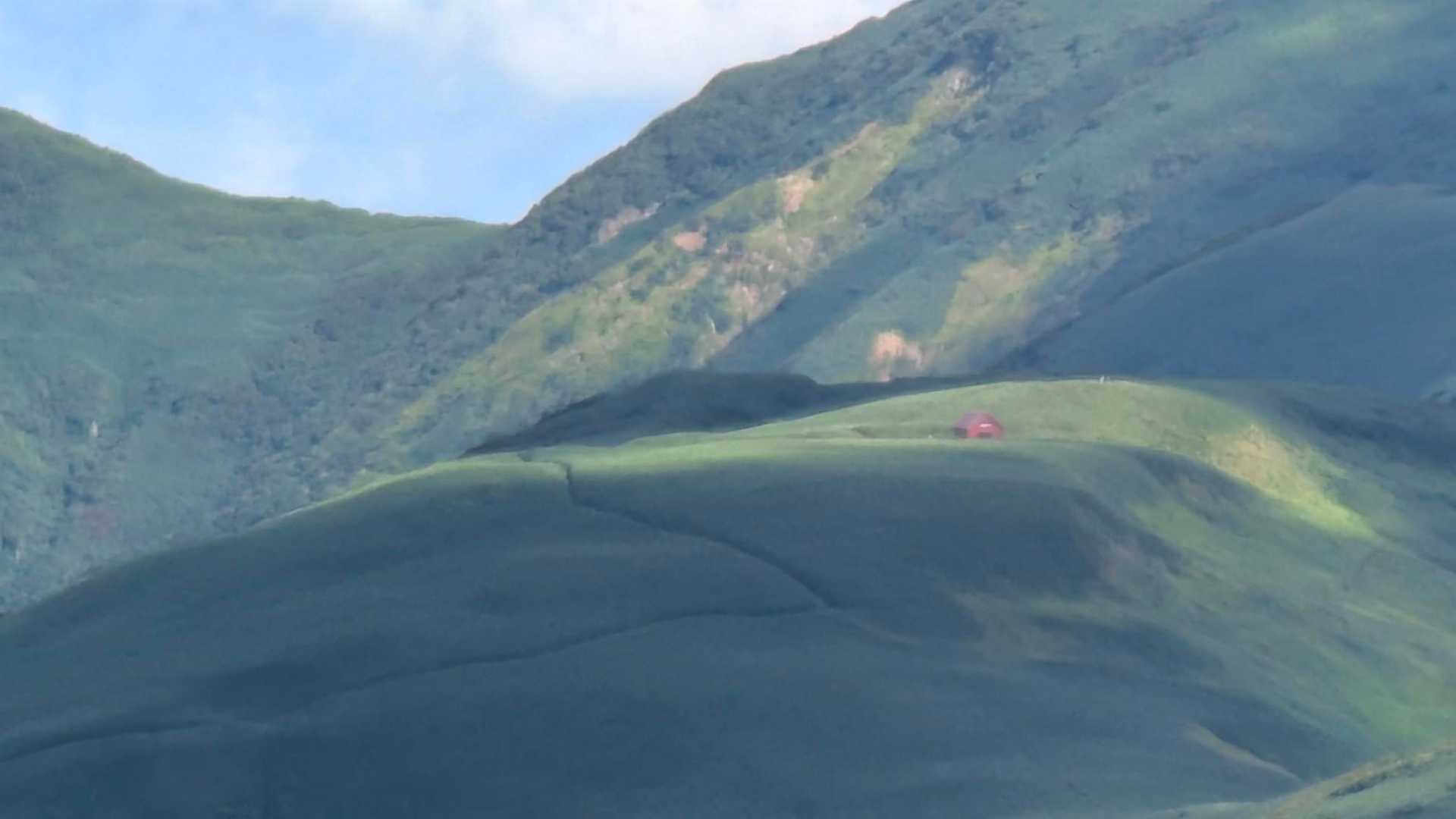 丹後山の小屋😊