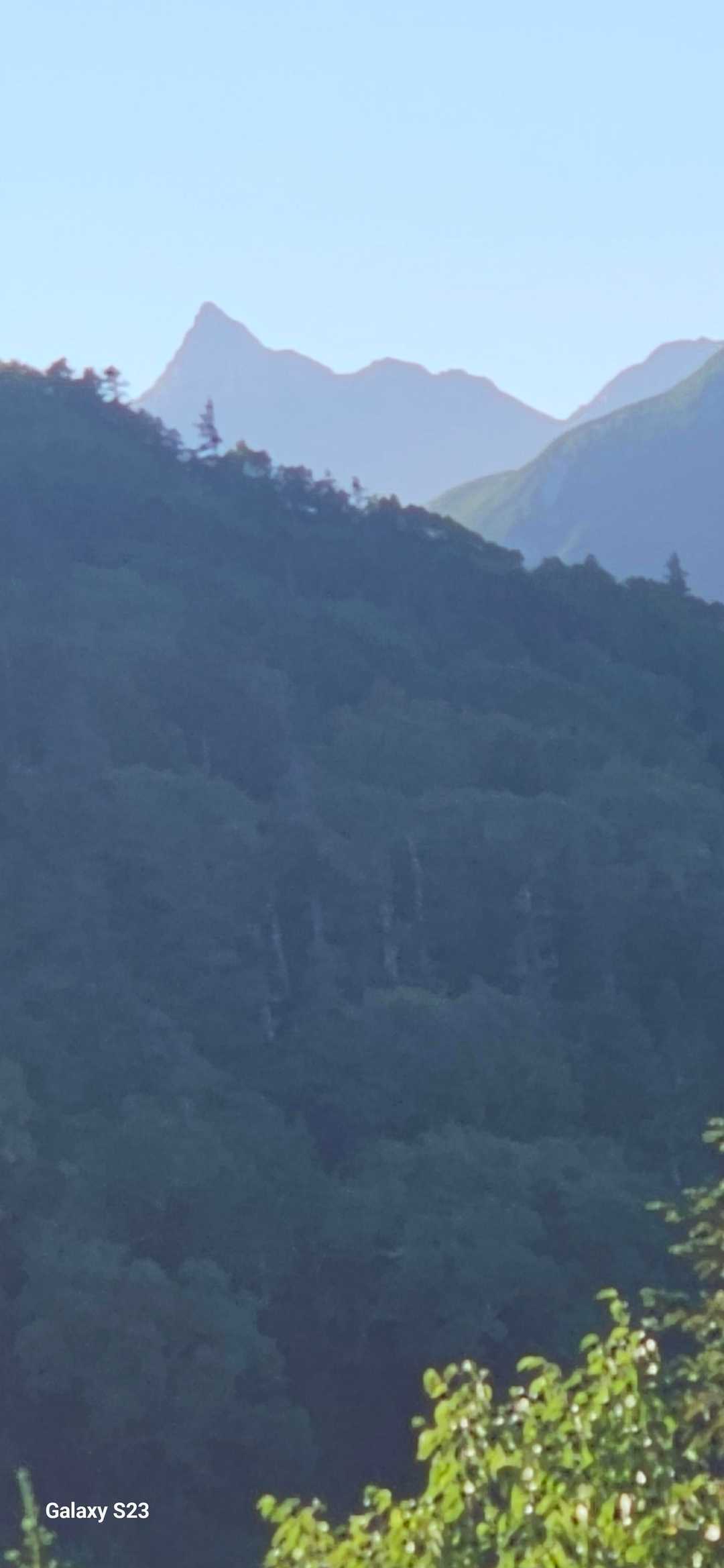 アラスカ庭園-五光岩ベンチ-薬師岳登山口 縦走コースの写真