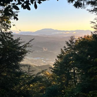 本日も恵那山ドーン。